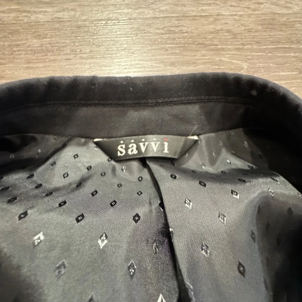 Italian Merino Wool Sport Coat Mens 44 L‎ Stretch Savvi Lama Lux Italy Blazer